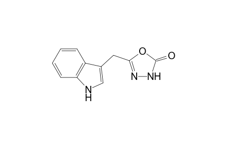 5-(1H-indol-3-ylmethyl)-1,3,4-oxadiazol-2(3H)-one