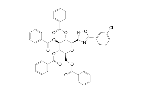 5-(META-CHLOROBENZOYL)-3-C-(2,3,4,6-TETRA-O-BENZOYL-BETA-D-GLUCOPYRANOSYL)-1,2,4-OXADIAZOLE