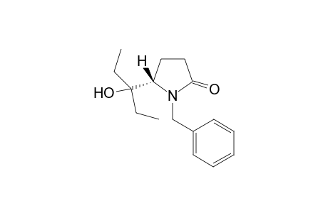 (5S)-1-benzyl-5-(1-ethyl-1-hydroxy-propyl)-2-pyrrolidone