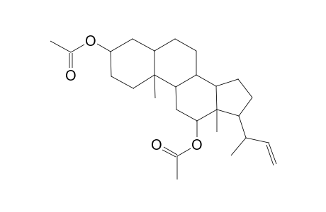 24-Norchol-22-ene-3,12-diol, diacetate, (3.alpha.,5.beta.,12.alpha.)-