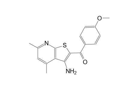 methanone, (3-amino-4,6-dimethylthieno[2,3-b]pyridin-2-yl)(4-methoxyphenyl)-
