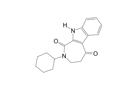 2-cyclohexyl-3,10-dihydroazepino[3,4-b]indole-1,5(2H,4H)-dione