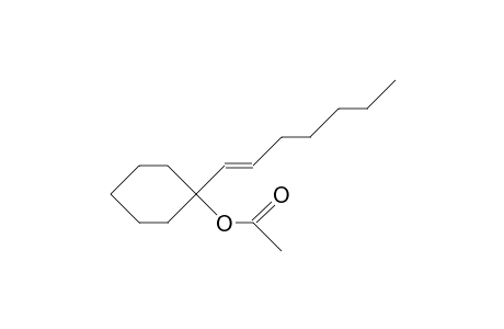 1-Acetoxy-1-(1(E)-heptenyl)-cyclohexane