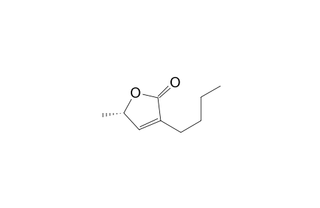 (2S)-4-butyl-2-methyl-2H-furan-5-one