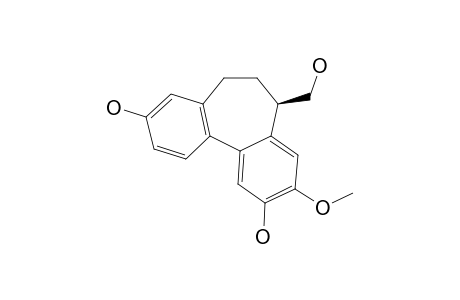 (AR,7-R)-3,10-DIHYDROXY-7-HYDROXYMETHYL-9-METHOXYDIBENZO-[A.C]-CYCLOHEPTADIENE;(AR,7-R)-DIHYDRISOSUBAMOL