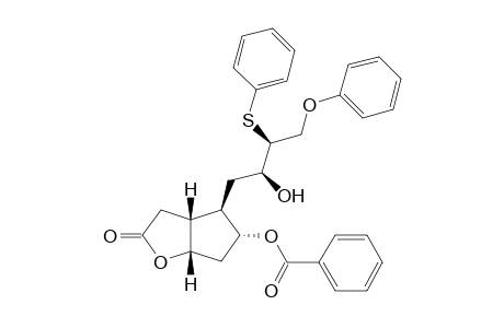(3aR,4R,5R,6aS)-5-(Benzoyloxy)hexahydro-4-((2S)-2-hydroxy-(3S)-3-phenylthio-4-phenoxybutyl)-2H-cyclopenta[b]furan-2-one