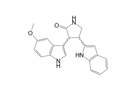 3-(2-1H-Indolyl)-3-(5-methoxy-1H-indol-3-yl)-2-pyrrolidinone diasteromer