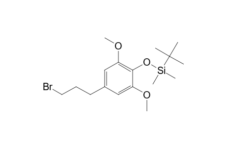 [4-(3-bromanylpropyl)-2,6-dimethoxy-phenoxy]-tert-butyl-dimethyl-silane