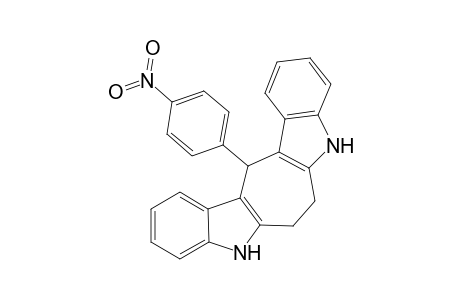 6-(4-Nitrophenyl)cyclohepta[b,b']diindole