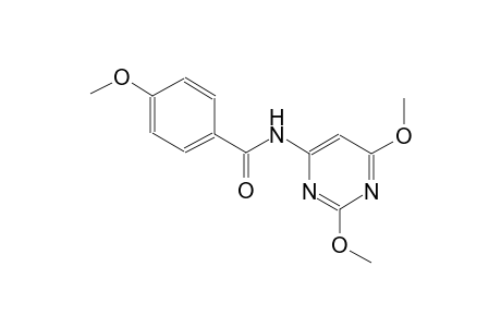 N-(2,6-dimethoxy-4-pyrimidinyl)-4-methoxybenzamide