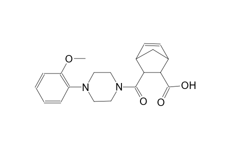 3-{[4-(2-methoxyphenyl)-1-piperazinyl]carbonyl}bicyclo[2.2.1]hept-5-ene-2-carboxylic acid