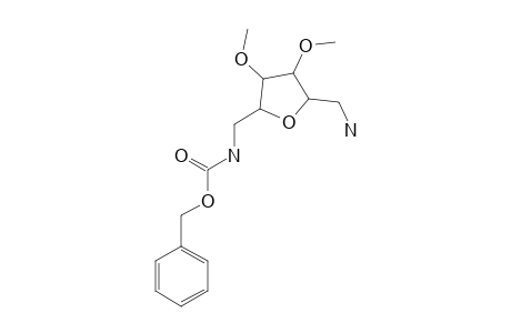 2,5-ANHYDRO-1-C-(N-BENZYLOXYCARBONYL)-AMINO-6-C-AMINO-1,6-DIDEOXY-3,4-DI-O-METHYL-D-MANNITOL