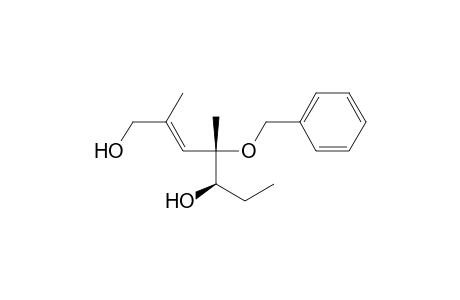 2-Heptene-1,5-diol, 2,4-dimethyl-4-(phenylmethoxy)-, [S-[R*,S*-(E)]]-