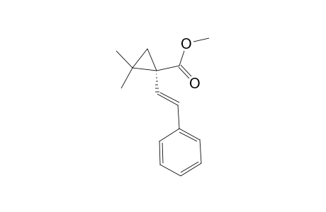 Methyl 2,2-Dimethyl-1.beta.-(2-(Z)-styryl)cyclopropane-1.alpha.-carboxylate