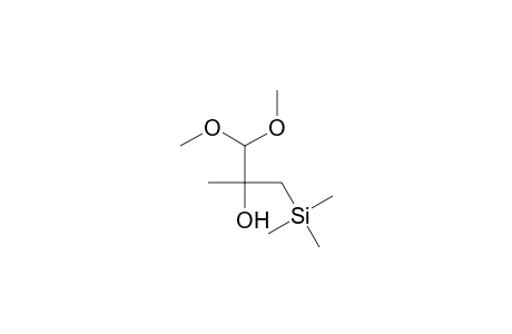 2-Propanol, 1,1-dimethoxy-2-methyl-3-(trimethylsilyl)-