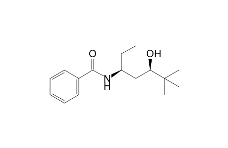 (3R,5S)-5-(N-Benzoylamino)-2,2-dimethyl-3-heptanol