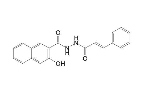 Naphthalene-2-carbohydrazide, 3-hydroxy-N2-(1-oxo-3-phenyl-2-propenyl)-