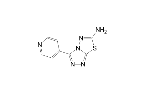 [1,2,4]triazolo[3,4-b][1,3,4]thiadiazol-6-amine, 3-(4-pyridinyl)-