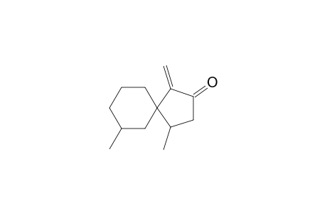 1,9-Dimethyl-4-methylene-3-spiro[4.5]decanone