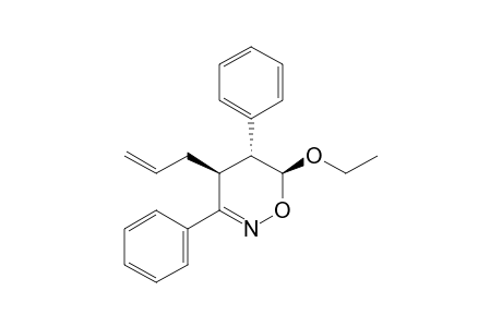 4-ALLYL-6-ETHOXY-5-PHENYL-5,6-DIHYDRO-4H-1,2-OXAZINE