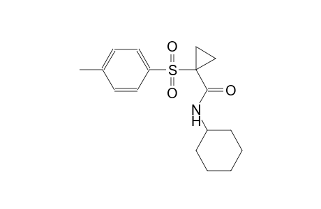 N-cyclohexyl-1-[(4-methylphenyl)sulfonyl]cyclopropanecarboxamide