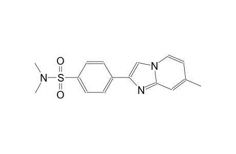 N,N-dimethyl-4-(7-methylimidazo[1,2-a]pyridin-2-yl)benzenesulfonamide