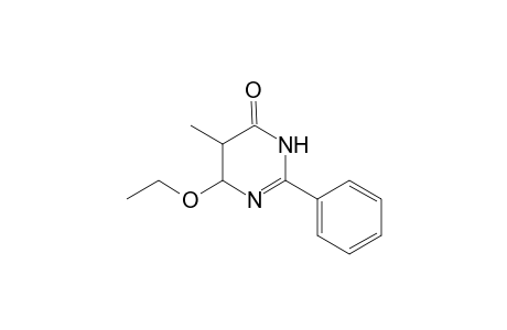 6-Ethoxy-5-methyl-2-phenyl-5,6-dehydropyrimidin-4(3H)-one