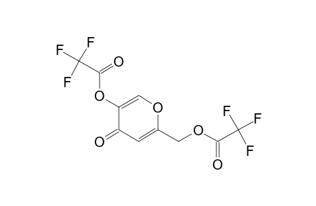 Kojic acid, bis(trifluoroacetate)