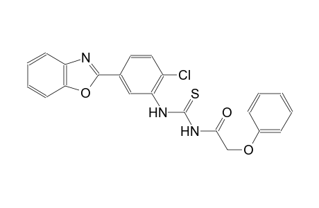 N-[5-(1,3-benzoxazol-2-yl)-2-chlorophenyl]-N'-(phenoxyacetyl)thiourea
