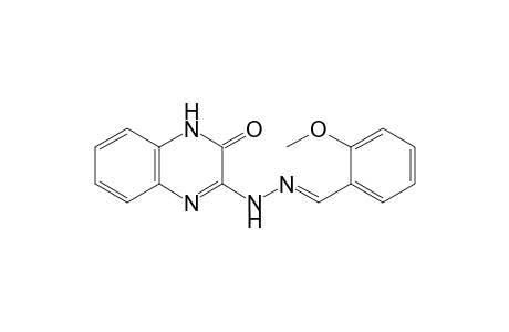 3-(2-(2-Methoxybenzylidene)hydrazinyl)quinoxalin-2(1H)-one