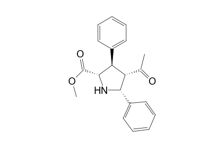 DL-Proline, 4-acetyl-3,5-diphenyl-, methyl ester, (2.alpha.,3.beta.,4.alpha.,5.alpha.)-