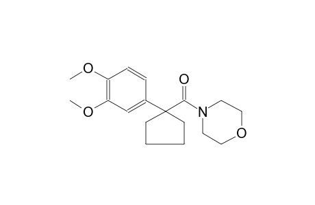 [1-(3,4-dimethoxyphenyl)cyclopentyl]-(4-morpholinyl)methanone