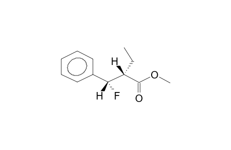 ERYTHRO-(METHYL 2-ETHYL-3-PHENYL-3-FLUOROPROPANOATE)