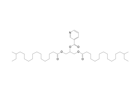 1,3-Di(15-methylheptadecanoyl)glycerol nicotinoyl derivative