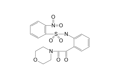 2'-(MORPHOLINOGLYOXYLOYL)-2-NITROBENZENESULFONANILIDE