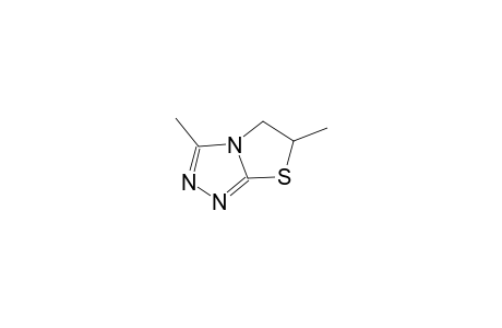 thiazolo[2,3-c][1,2,4]triazole, 5,6-dihydro-3,6-dimethyl-