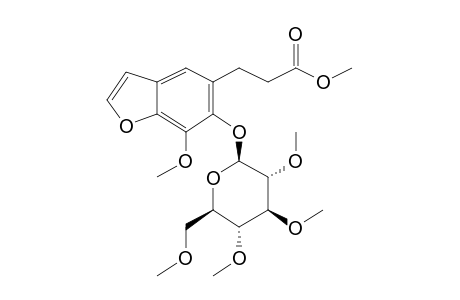 Cnidioside B, pentakis-methyl ether