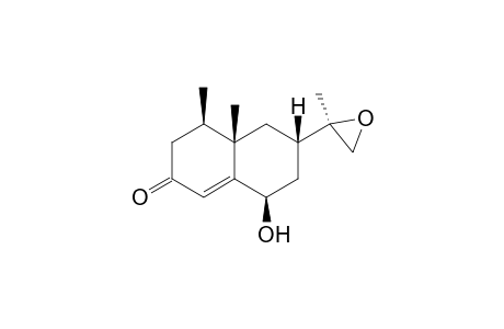 (+)-(4R,5S,7S,9R,11R)-11,12-epoxy-9-hydroxynootkatone