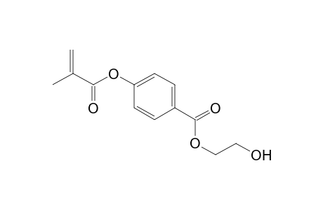 Benzoic acid, 4-[(2-methyl-1-oxo-2-propen-1-yl)oxy]-, 2-hydroxyethyl ester
