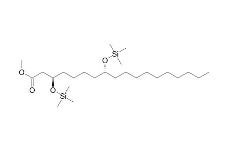 Methyl (3R,8R)-3,8-bis[(trimethylsilyl)oxy]-octadecanoate