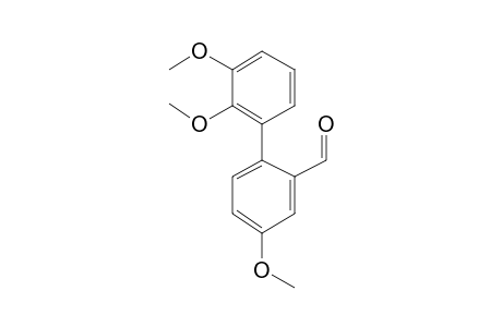 1,1'-Biphenyl, 6'-formyl-2,3,4'-trimethoxy-