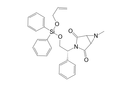 (Diphenyl)(propenyloxy)[2-phenyl-2-(2,4-dioxo-6-methyl-3,6-diazabicyclo[3.1.0]hexan-3-yl)ethoxy]silicone