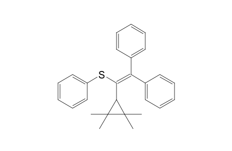 (2,2-Diphenyl-1-(2,2,3,3-tetramethylcyclopropyl)vinyl)sulfanyl-phenyl