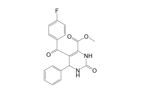 Methyl 5-[(4-fluorophenyl)carbonyl]-2-oxo-6-phenyl-1,2,3,6-tetrahydropyrimidine-4-carboxylate