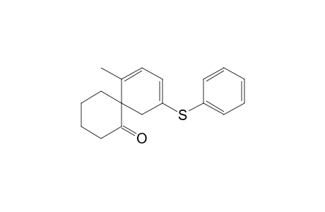 1-Methyl-4-(phenylthio)spiro[5.5]undeca-1,3-dien-7-one
