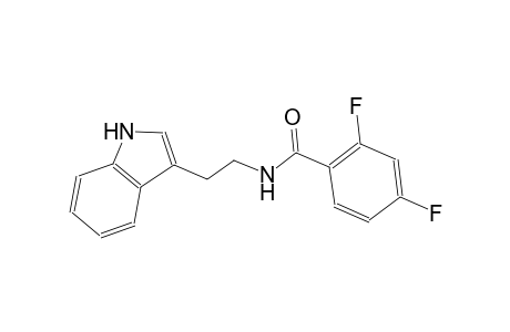 2,4-difluoro-N-[2-(1H-indol-3-yl)ethyl]benzamide