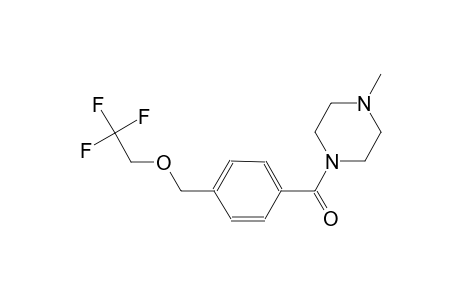 1-methyl-4-{4-[(2,2,2-trifluoroethoxy)methyl]benzoyl}piperazine