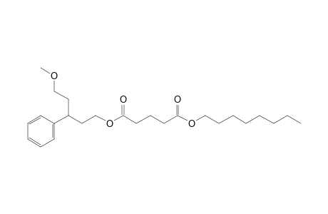 Glutaric acid, 5-methoxy-3-phenylpentyl octyl ester