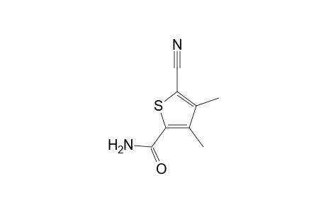 5-Cyano-3,4-dimethylthiophene-2-carboxamide