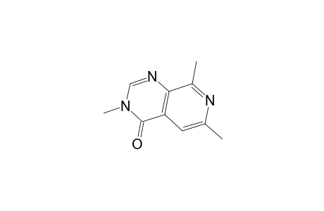 Pyrido[3,4-d]pyrimidin-4(3H)-one, 3,6,8-trimethyl-
